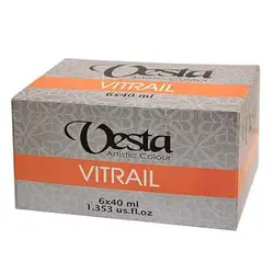 رنگ ویترای 6 رنگ وستا 40 میل - فروشگاه اینترنتی اِشل آرت