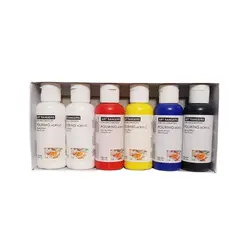 اکرولیک 6 رنگ 100 میل مگی - فروشگاه اینترنتی اِشل آرت