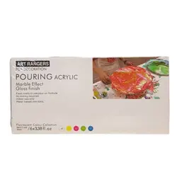 اکرولیک 6 رنگ فلورسنت 100 میل مگی - فروشگاه اینترنتی اِشل آرت