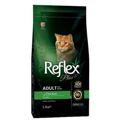 غذای گربه بالغ رفلکس پلاس طعم مرغ
