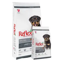 غذای توله سگ رفلکس طعم بره و برنج