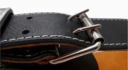 کمربند چرمی بدنسازی چرمیش مدل Big Power