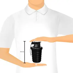 شیکر یک تکه بدنسازی مدل گرینید گنجایش 0.6 لیتر