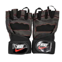 دستکش بدنسازی چرمی نایک NIKE