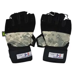 دستکش بدنسازی مدل GDS-140 آندر آرمور Under Armor طرح چریکی