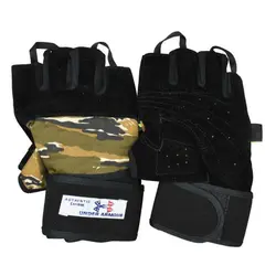 دستکش بدنسازی مدل GDS-140 آندر آرمور Under Armor طرح چریکی
