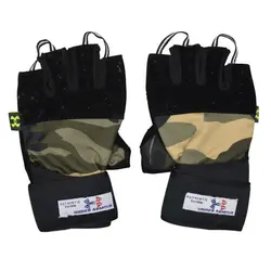 دستکش بدنسازی مدل GDS-140 آندر آرمور Under Armor طرح چریکی
