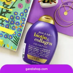 شامپو او جی ایکس بیوتین کلاژن | اصل آمریکا | گاندی شاپ