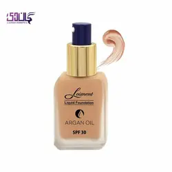 کرم پودر Spf30 لوسمنت حاوی روغن آرگان و آلوئه ورا حجم ۳۰ میل شماره L201