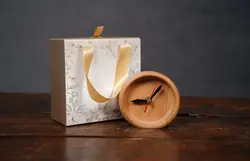 ساعت رومیزی طرح گرد | خانه گل گلوريا