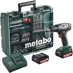 دریل پیچ گوشتی شارژی متابو مدل metabo BS 14-4 Li