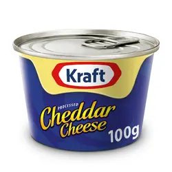 پنیر چدار کرافت قوطی 100 گرم KRAFT
