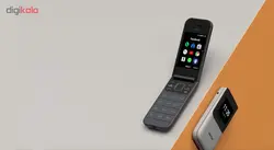 گوشی موبایل نوکیا مدل Nokia 2720 Flip دو سیم کارت (با ریجستر) - بازرگانی حاجی زاده