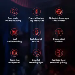 ایرپاد گیمینگ مدل M28 TWS - بازرگانی حاجی زاده