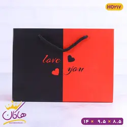ساک دستی طرح لاو یو | کد HO 217