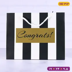ساک دستی congrates راه راه | کد HO 313