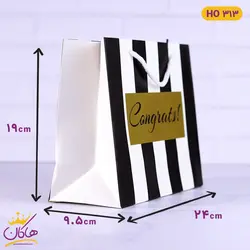 ساک دستی congrates راه راه | کد HO 313