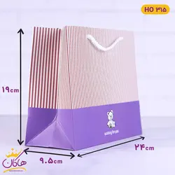 ساک دستی صورتی waiting for you | کد HO 315