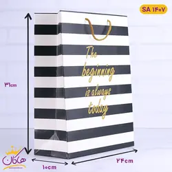 پاکت هدیه راه راه |‌ کد SA 1407