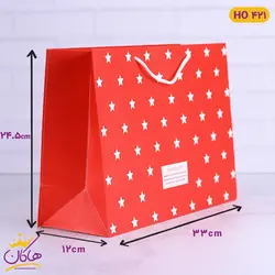 ساک دستی ستاره دار قرمز | کد HO 421