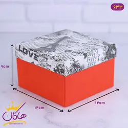 جعبه قرمز لاو طرح برج ایفل | کد 633/1