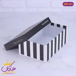 جعبه کادویی راه راه مقوایی | کد GPO140