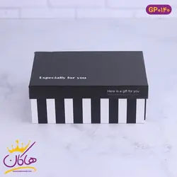 جعبه کادویی راه راه مقوایی | کد GPO140