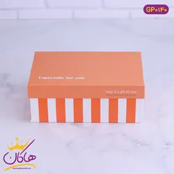 جعبه کادویی راه راه مقوایی | کد GPO140