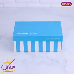 جعبه کادویی راه راه مقوایی | کد GPO140