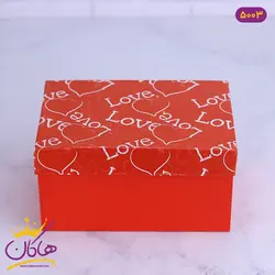 خرید و قیمت جعبه کادویی عاشقانه قرمز | فروشگاه هاکان مد