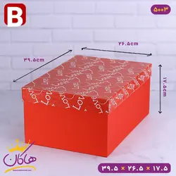 خرید و قیمت جعبه کادویی عاشقانه قرمز | فروشگاه هاکان مد