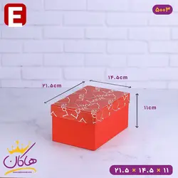 خرید و قیمت جعبه کادویی عاشقانه قرمز | فروشگاه هاکان مد