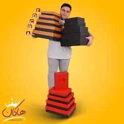 خرید و قیمت جعبه کادویی قرمز مشکی | فروشگاه هاکان مد