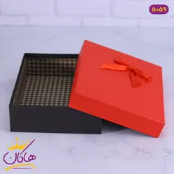 خرید و قیمت جعبه کادویی قرمز مشکی | فروشگاه هاکان مد