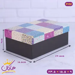 جعبه کادویی گل دار | کد P6M/4