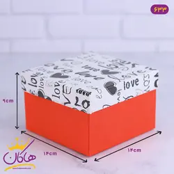 جعبه کادویی لاو قرمز | کد 633/3