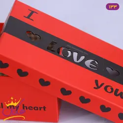 جعبه هدیه I Love You قلبی ولنتاین | کد 133