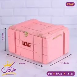 جعبه هدیه چوبی مهمات | 4954