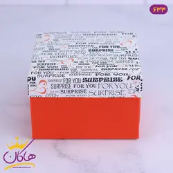 جعبه هدیه قرمز و سفید سورپرایز | کد 633/2