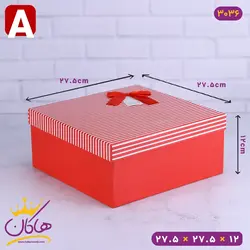 جعبه هدیه قرمز ولنتاینی | 3036