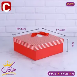 جعبه هدیه قرمز ولنتاینی | 3036