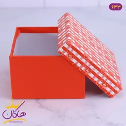 جعبه هدیه قلبی چهارخونه | کد 633/6