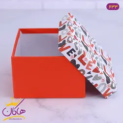 جعبه هدیه مربع ولنتاین | کد 633/5