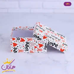 جعبه هدیه ولنتاین سفید | 2-141
