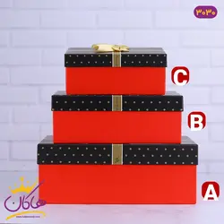 جعبه کادویی پاپیونی | کد 3030
