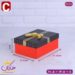 جعبه کادویی پاپیونی | کد 3030