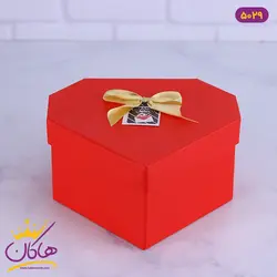 جعبه هدیه قلبی قرمز | کد 5029/2