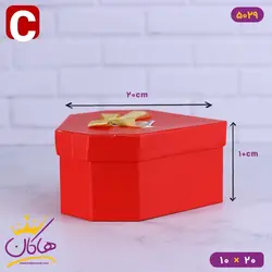 جعبه هدیه قلبی قرمز | کد 5029/2