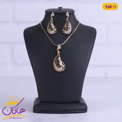 نیم ست ژوپینگ طرح بته جقه نگین کوب | xip 956/1