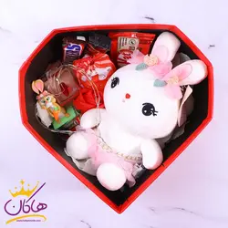 باکس هدیه آماده دخترانه ویژه ولنتاین و تولد